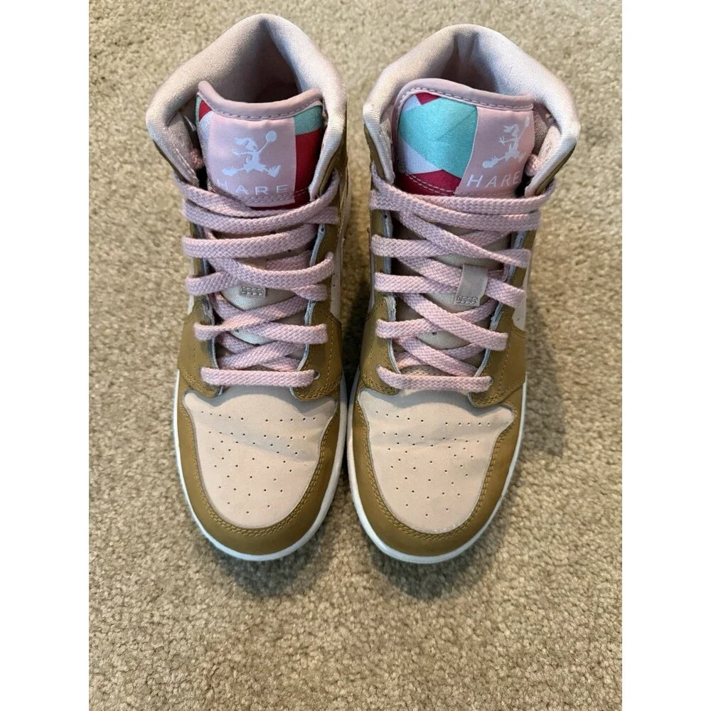 Grade School Jordan 1 Mid Retro Bunny Style Code 724072-730 Size 5.5Y No Box